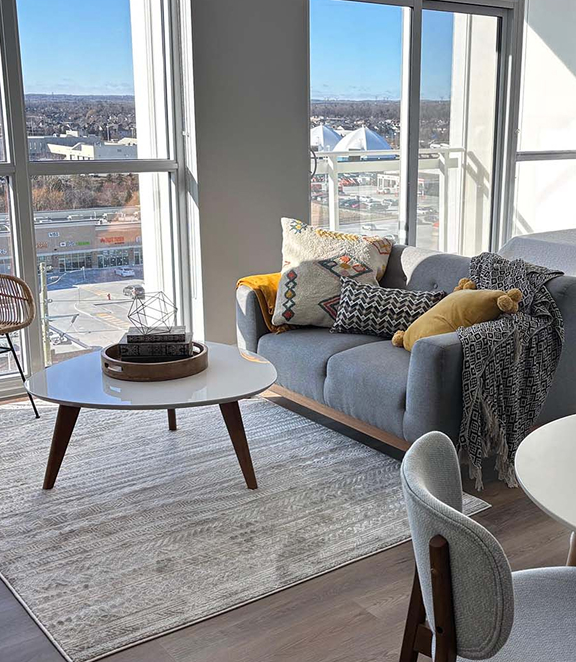Photo of a living room interior